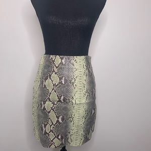 Snake-Skin Skirt